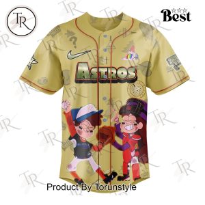 Houston Astros X Gravity Falls 2025 Limited Edition Baseball Jersey