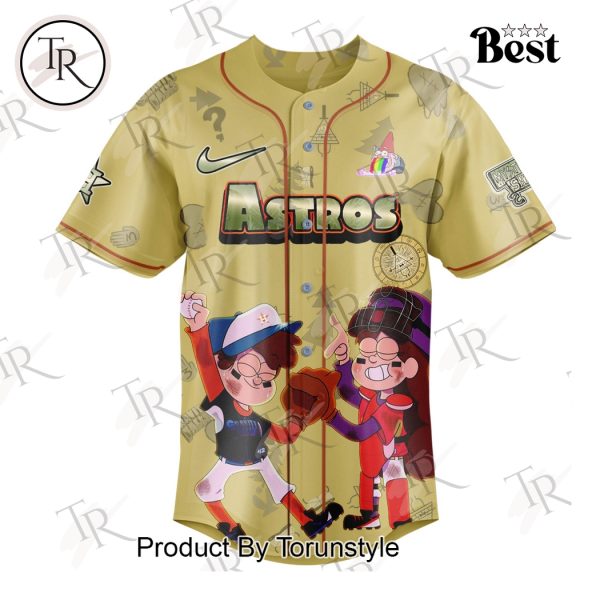 Houston Astros X Gravity Falls 2025 Limited Edition Baseball Jersey
