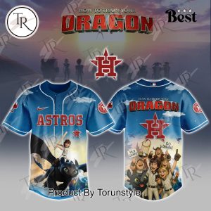 Houston Astros X How To Train Your Dragon 2025 Limited Edition Baseball Jersey