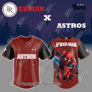 Houston Astros X Spiderman 2025 Limited Edition Baseball Jersey