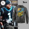 Carolina Panthers X Travis Hunter 2025 Limited Edition Hoodie – Black