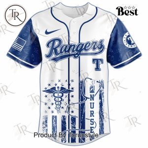2025 Texas Rangers X Nurses Night Limited Edition Baseball Jersey