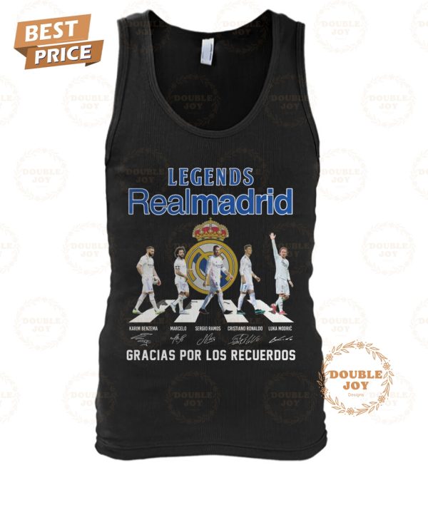 Legends Real Madrid CF Gracias Por Los Recuerdos T-Shirt
