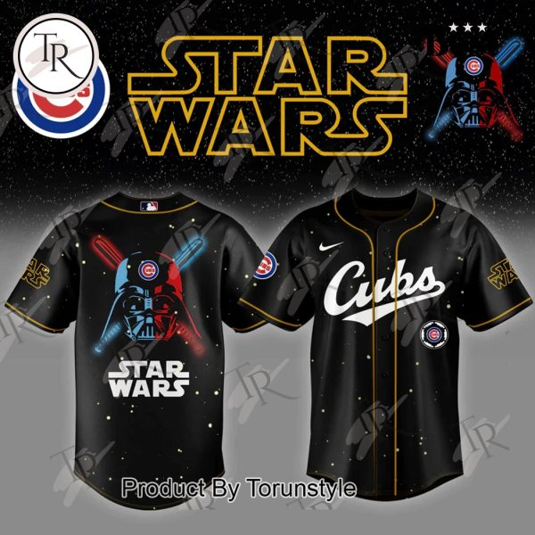 Chicago Cubs 2025 X Star Wars Limited Edition Baseball Jersey