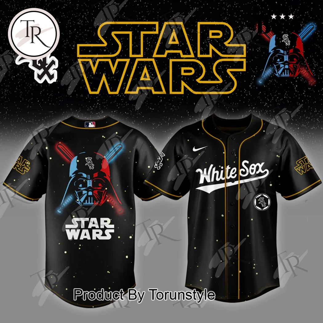Chicago White Sox 2025 X Star Wars Limited Edition Baseball Jersey Chicago White Sox 2025 X Star Wars Limited Edition Baseball Jersey