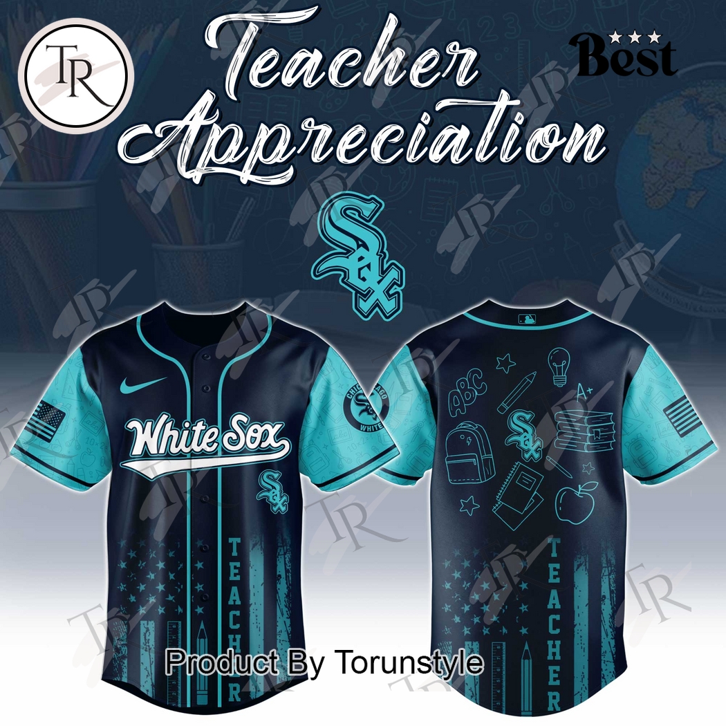 Chicago White Sox X Teacher Appreciation Day 2025 Special Edition Baseball Jersey Chicago White Sox X Teacher Appreciation Day 2025 Special Edition Baseball Jersey