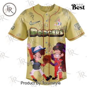 Los Angeles Dodgers X Gravity Falls 2025 Limited Edition Baseball Jersey