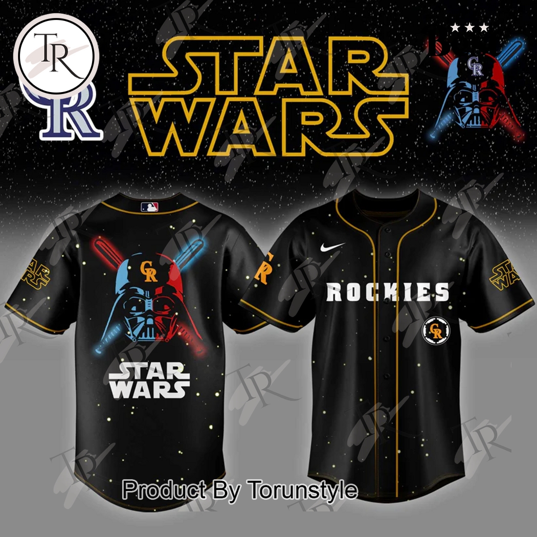 Colorado Rockies 2025 X Star Wars Limited Edition Baseball Jersey Colorado Rockies 2025 X Star Wars Limited Edition Baseball Jersey