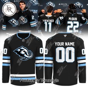 Utah Mammoth 2025 Custom Name City Edition Hockey Jersey