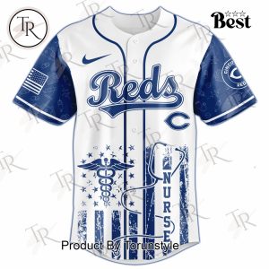 2025 Cincinnati Reds X Nurses Night Limited Edition Baseball Jersey