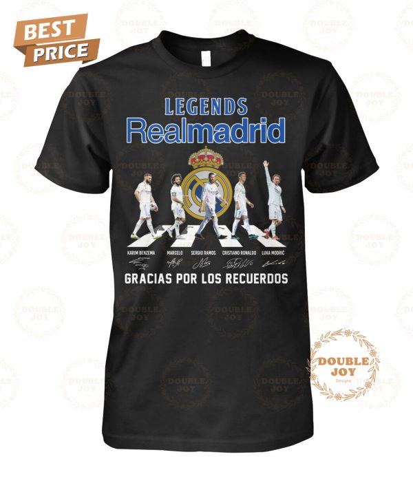 Legends Real Madrid CF Gracias Por Los Recuerdos T-Shirt