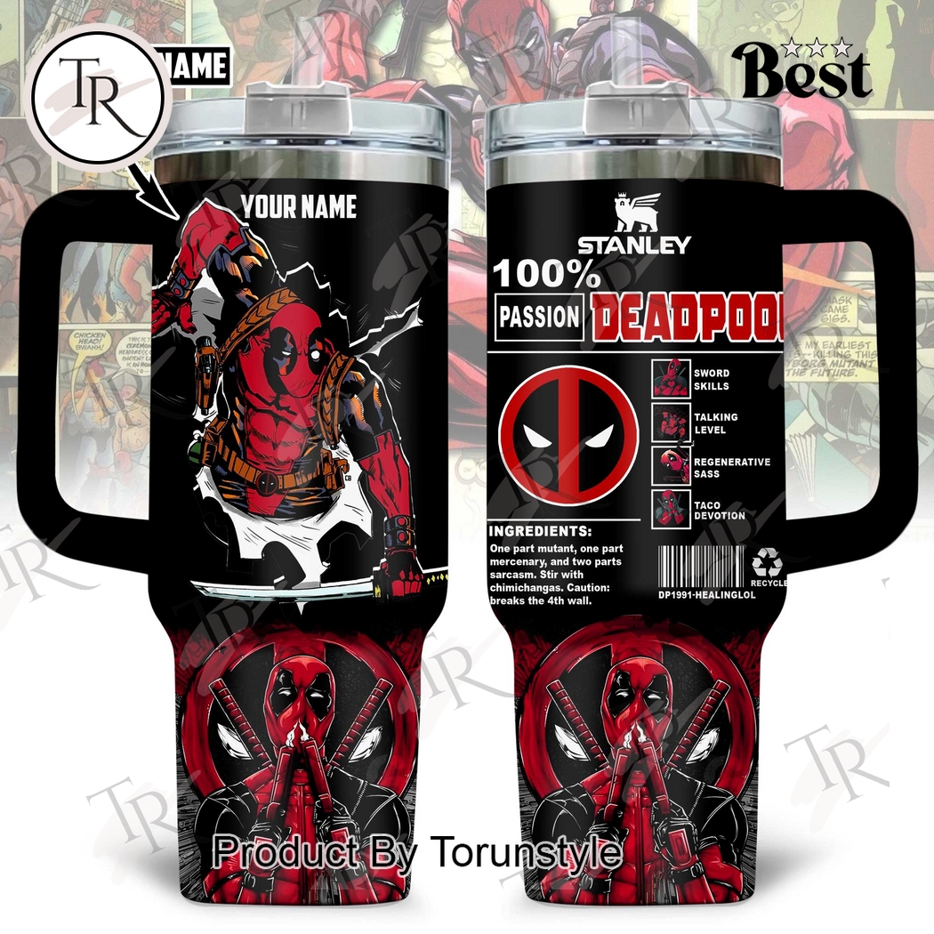 Deadpool 2025 Custom Name Limited Edition 40oz Tumbler Deadpool 2025 Custom Name Limited Edition 40oz Tumbler