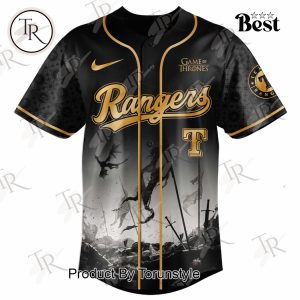 Texas Rangers X Game Of Thrones Night 2025 Limited Edition Baseball Jersey