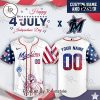 Milwaukee Brewers X Happy 4th Of July Independence Day 2025 Custom Name Baseball Jersey