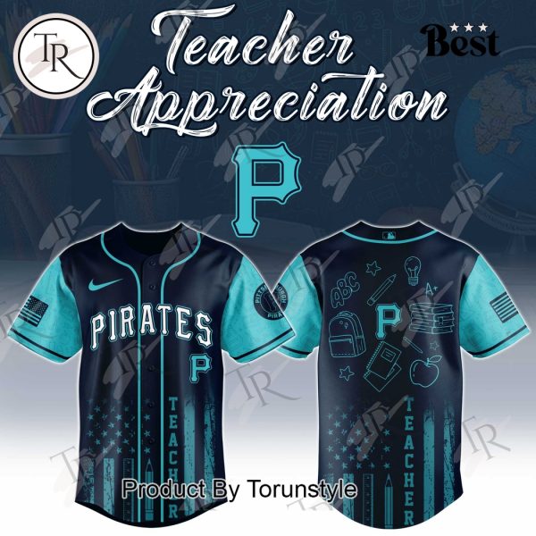 Pittsburgh Pirates X Teacher Appreciation Day 2025 Special Edition Baseball Jersey