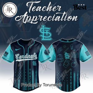 St.Louis Cardinals X Teacher Appreciation Day 2025 Special Edition Baseball Jersey