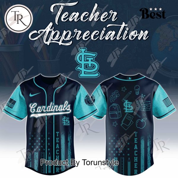 St.Louis Cardinals X Teacher Appreciation Day 2025 Special Edition Baseball Jersey