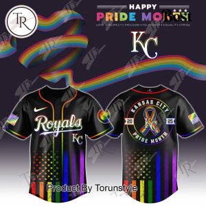 Kansas City Royals X Happy Pride Month 2025 Limited Edition Baseball Jersey