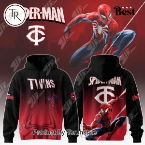Minnesota Twins X Spider Man Game Night 2025 Limited Edition Hoodie