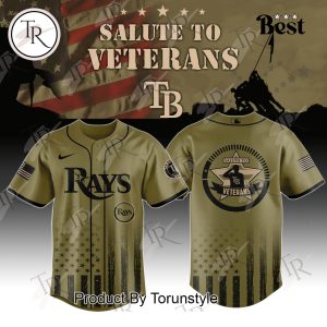 Tampa Bay Rays X Salute To Veterans 2025 Limited Edition Baseball Jersey