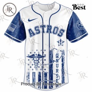 2025 Houston Astros X Nurses Night Limited Edition Baseball Jersey