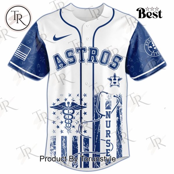 2025 Houston Astros X Nurses Night Limited Edition Baseball Jersey