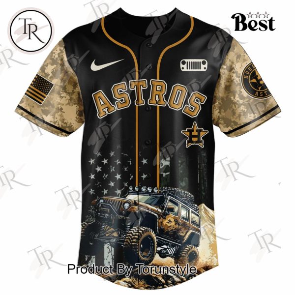 Houston Astros X Jeep Life 2025 Off-Road Limited Edition Baseball Jersey
