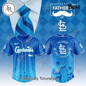 St.Louis Cardinals Happy Father’s Day 2025 Limited Edition Baseball Jersey