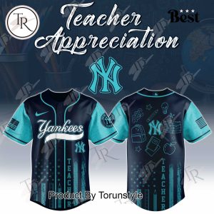 New York Yankees X Teacher Appreciation Day 2025 Special Edition Baseball Jersey