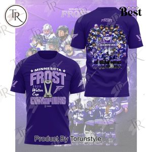 Minnesota Frost 2025 Walter Cup Champions Special Edition Hoodie