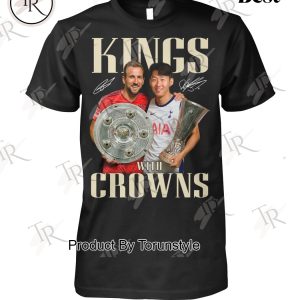 Harry Kane X Son Heung-Min Kings With Crowns Limited Edition T-Shirt