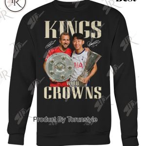 Harry Kane X Son Heung-Min Kings With Crowns Limited Edition T-Shirt