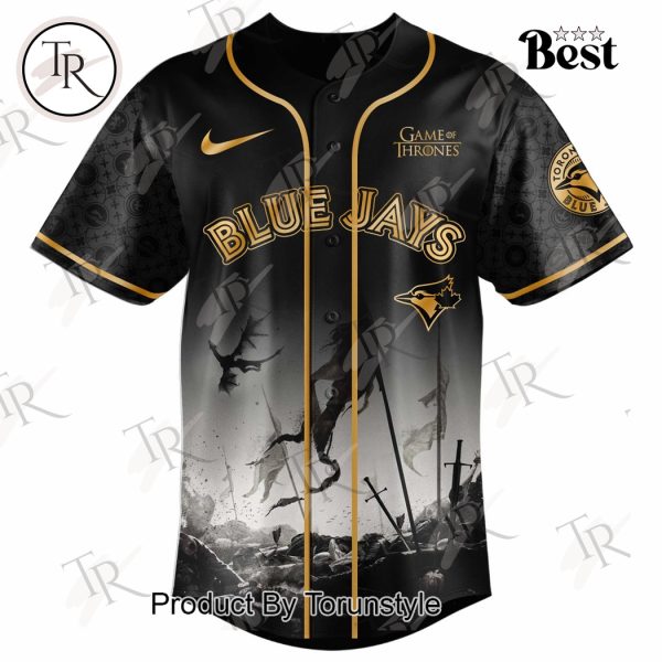 Toronto Blue Jays X Game Of Thrones Night 2025 Limited Edition Baseball Jersey
