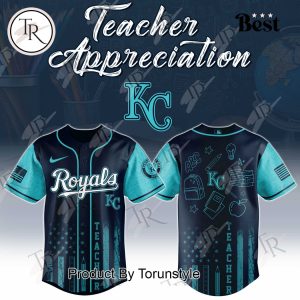 Kansas City Royals X Teacher Appreciation Day 2025 Special Edition Baseball Jersey