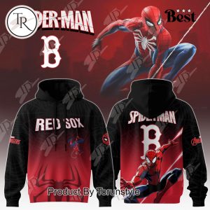 Boston Red Sox X Spider Man Game Night 2025 Limited Edition Hoodie