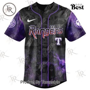 Texas Rangers X Jujutsu Kaisen 2025 “Gojo Satoru” Special Edition Baseball Jersey