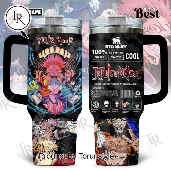 Jujutsu Kaisen Power Is Not Determined By Curses Alone Custom Name Limited Edition 40oz Tumbler
