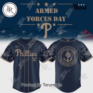 Armed Forces Day 2025 X Philadelphia Phillies Limited Edition Baseball Jersey