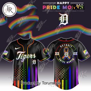 Detroit Tigers X Happy Pride Month 2025 Limited Edition Baseball Jersey