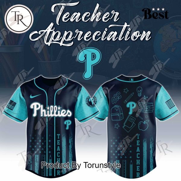 Philadelphia Phillies X Teacher Appreciation Day 2025 Special Edition Baseball Jersey