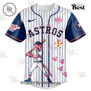 Houston Astros X Pink Panther 2025 Special Edition Baseball Jersey
