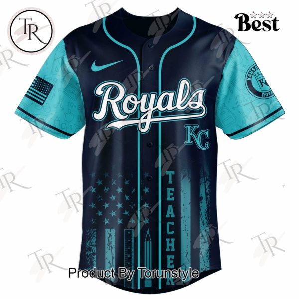 Kansas City Royals X Teacher Appreciation Day 2025 Special Edition Baseball Jersey