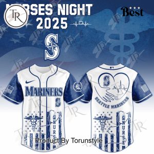 2025 Seattle Mariners X Nurses Night Limited Edition Baseball Jersey