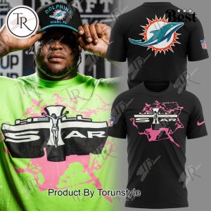 Miami Dolphins Hell Star 2025 Limited Edition Hoodie – Black