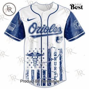 2025 Baltimore Orioles X Nurses Night Limited Edition Baseball Jersey