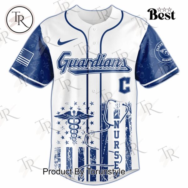 2025 Cleveland Guardians X Nurses Night Limited Edition Baseball Jersey