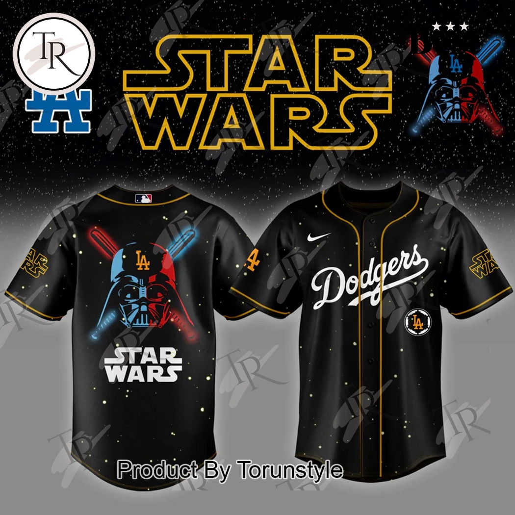 Los Angeles Dodgers 2025 X Star Wars Limited Edition Baseball Jersey Los Angeles Dodgers 2025 X Star Wars Limited Edition Baseball Jersey