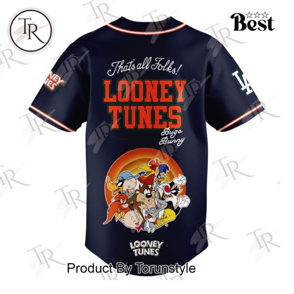 Los Angeles Dodgers X Bugs Bunny Looney Tunes 2025 Limited Edition Baseball Jersey