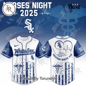 2025 Chicago White Sox X Nurses Night Limited Edition Baseball Jersey