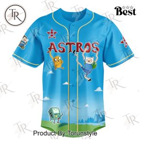 Houston Astros X Adventure Time 2025 Limited Edition Baseball Jersey